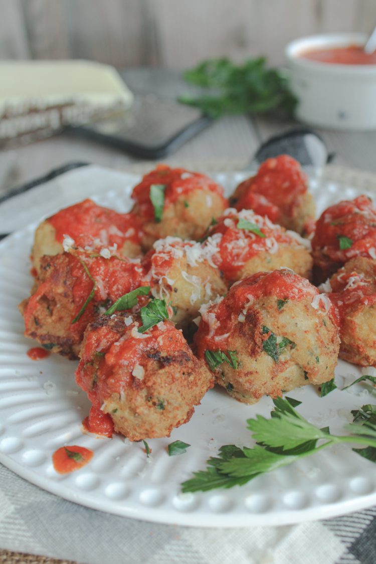 the most flavorful ground chicken meatballs ever Fork Freedom