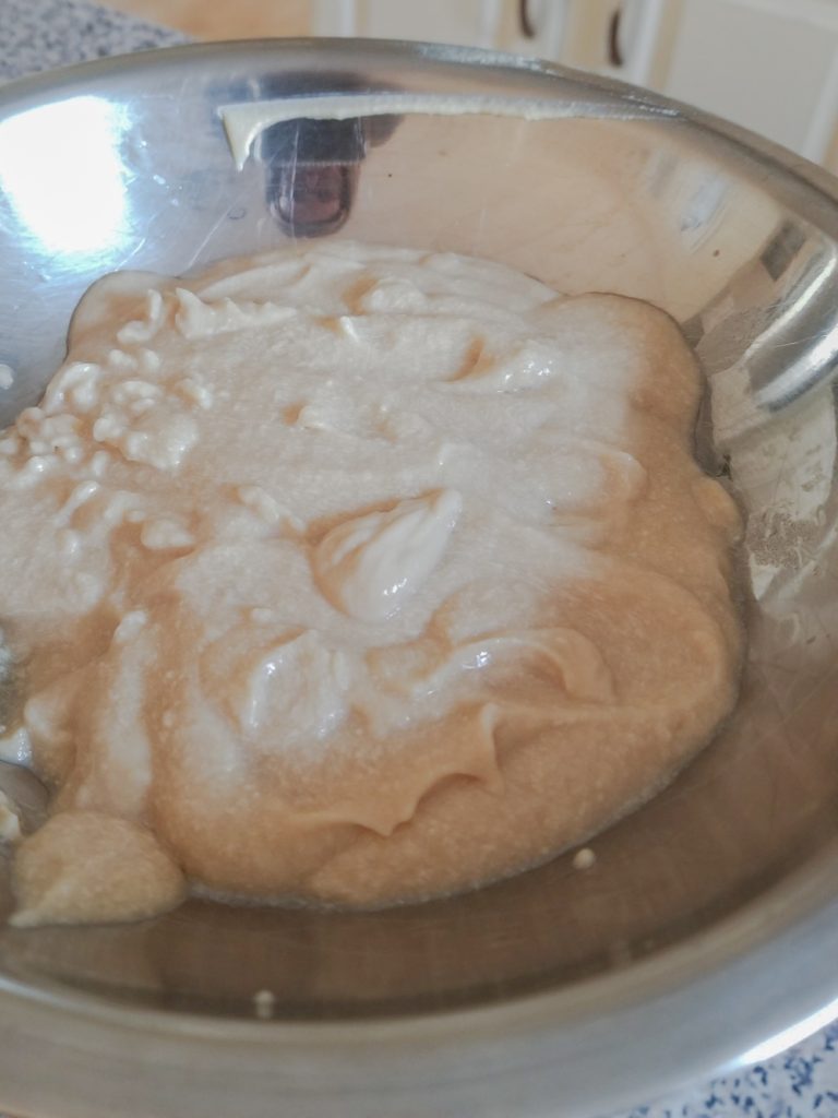 cookie dough batter