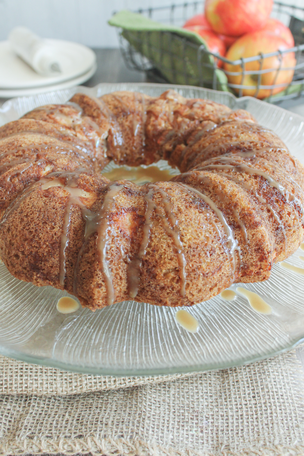 easy low carb apple cake that actually tastes like the real thing-image