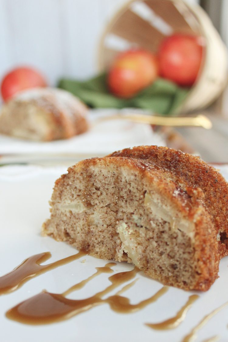 sinful and easy low carb apple cake - Fork Freedom